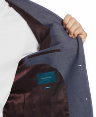 Skinny Fit Notch Lapel Iridescent Suit Jacket - Perry Ellis sale