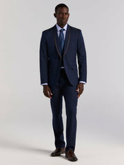Slim Fit Stretch Tuxedo Suit Jacket - Perry Ellis online