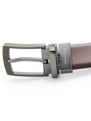 Cabernet Leather Reversible Belt - Perry Ellis sale