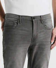 Men's Slim Fit Light Wash Grey Denim Pants - Perry Ellis for sale