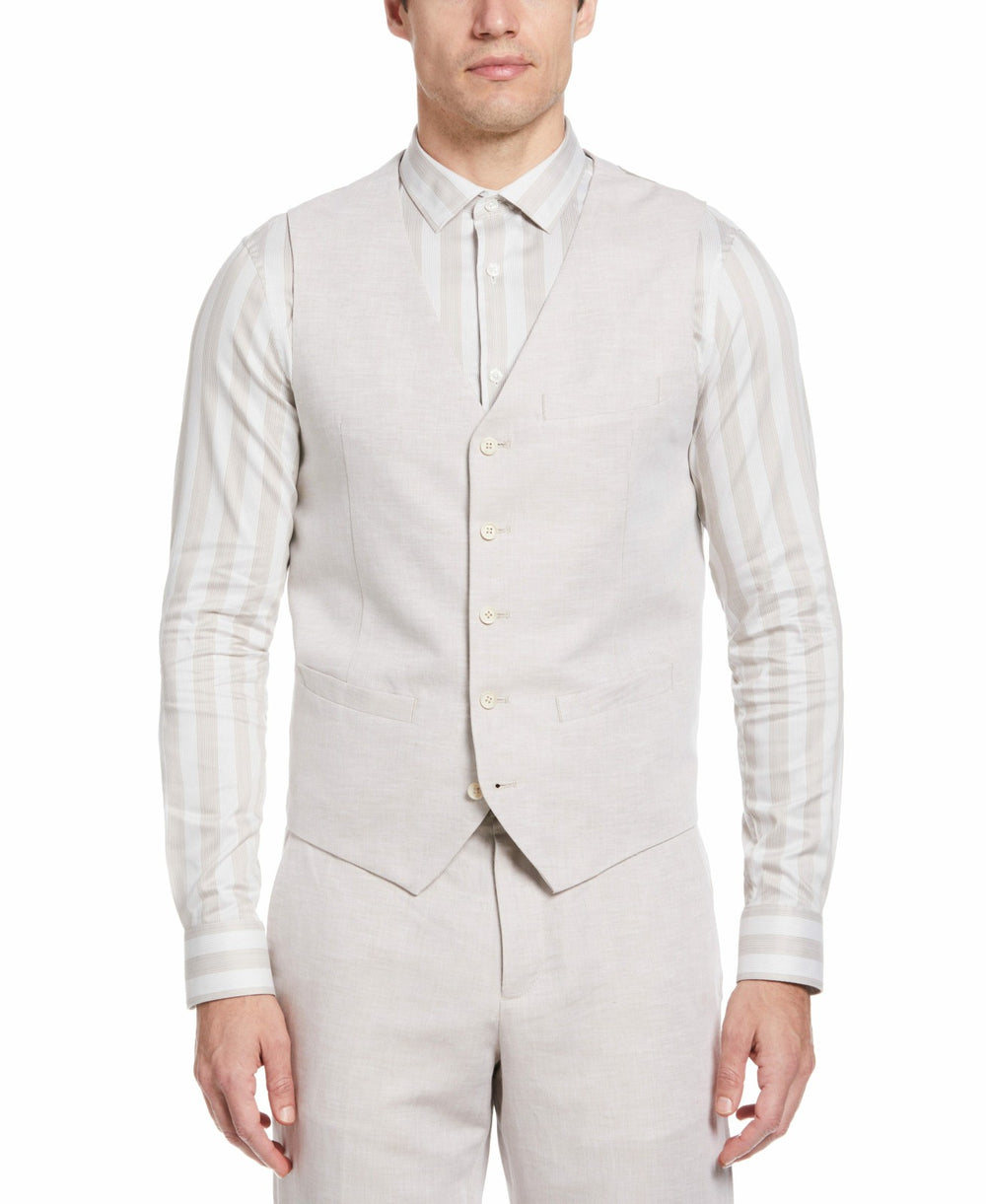 Perry Ellis men's vest with button closure - Perry Ellis near me