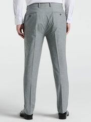 Slim Fit Solid Linen Blend Pant - Perry Ellis online