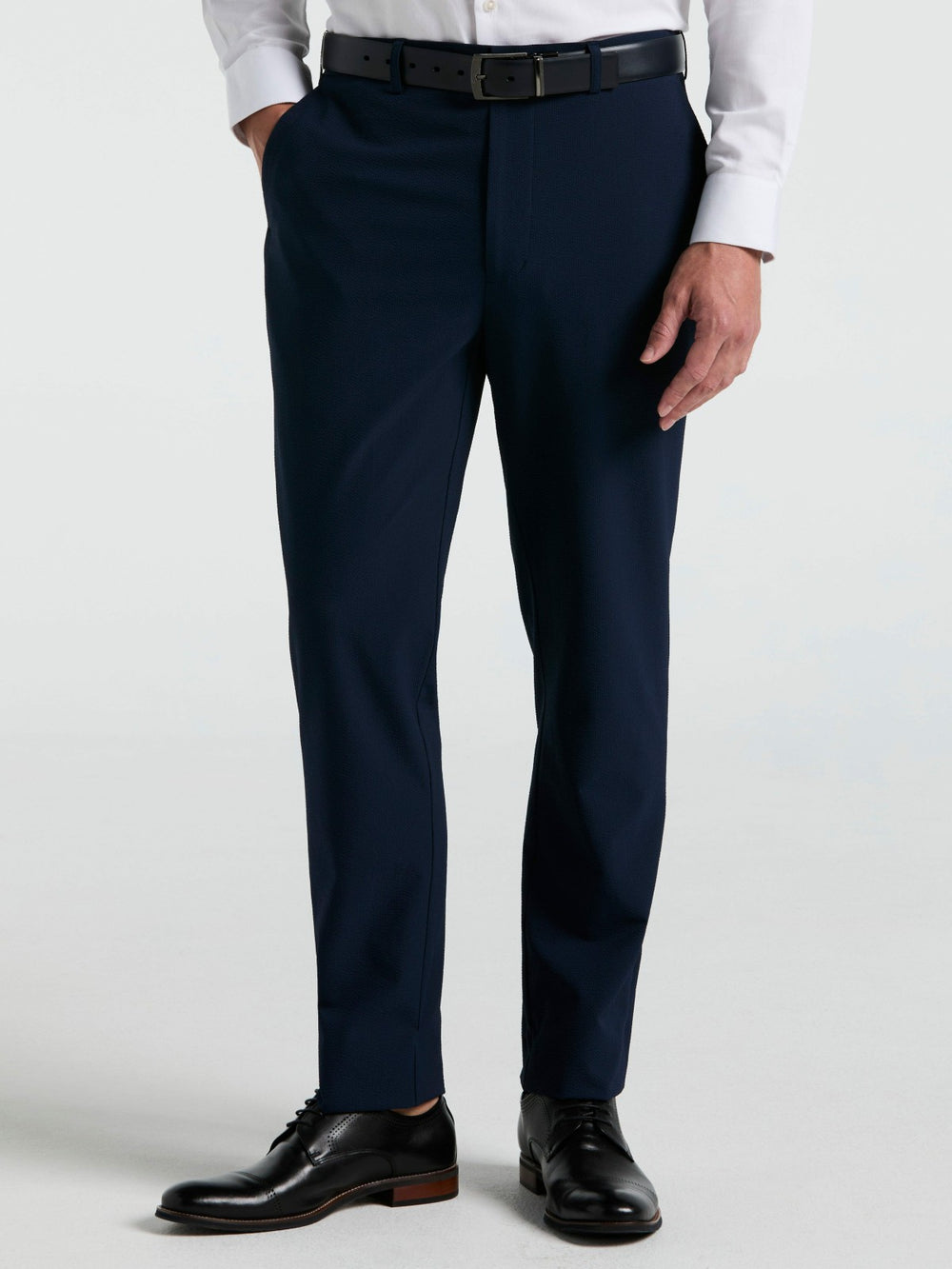 Slim Fit Seersucker Suit Pant - Perry Ellis US