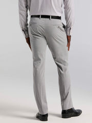 Slim Fit Mini Grid Pattern Suit Pant - Perry Ellis US