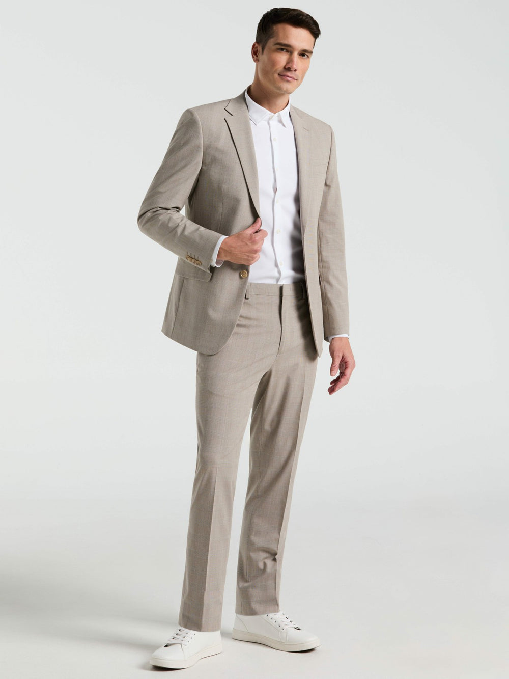Slim Fit Plaid Print Suit Pant - Perry Ellis for sale