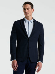 Slim Fit Textured Plaid Sportcoat - Perry Ellis US