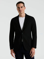 Slim Fit Solid Knit Blazer - Perry Ellis online