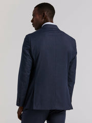 Slim Micro Print Suit Jacket - Perry Ellis discount