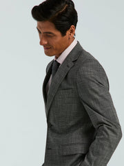 Skinny Fit Houndstooth Suit Jacket - Perry Ellis for sale