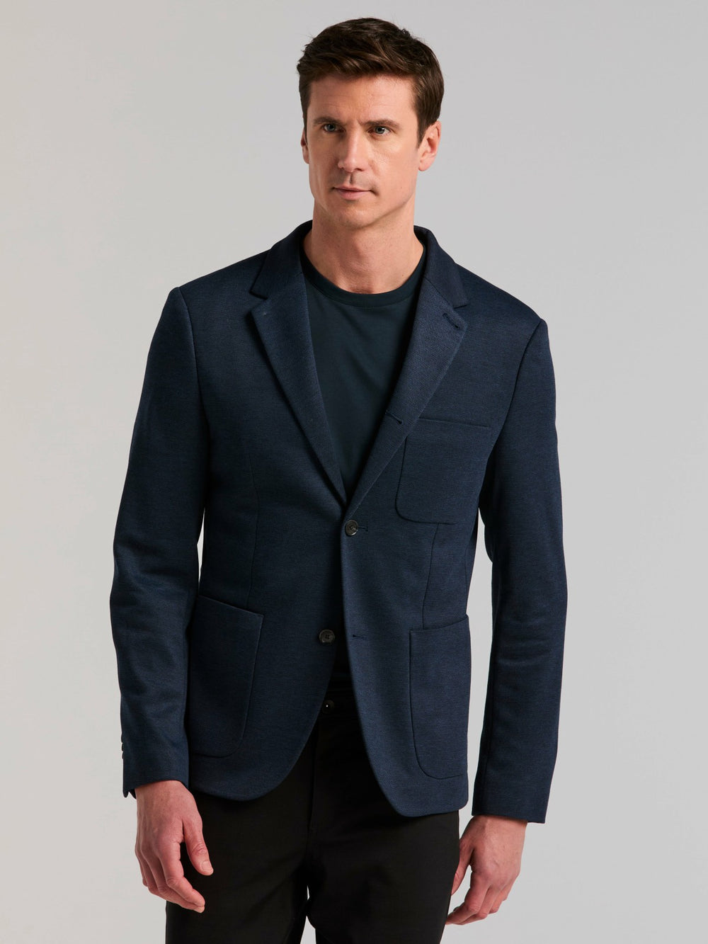Slim Fit Jacquard Knit Sport Jacket - Perry Ellis for sale