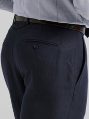 Linen Blend Herringbone Suit Pant - Perry Ellis US