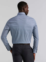 Tile Geo Print Cotton Shirt - Perry Ellis online