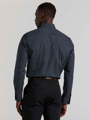 Polka Dot Print Slim Fit Shirt - Perry Ellis discount
