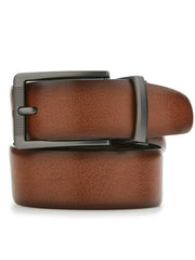 Burnished Reversible Leather Belt - Perry Ellis for sale