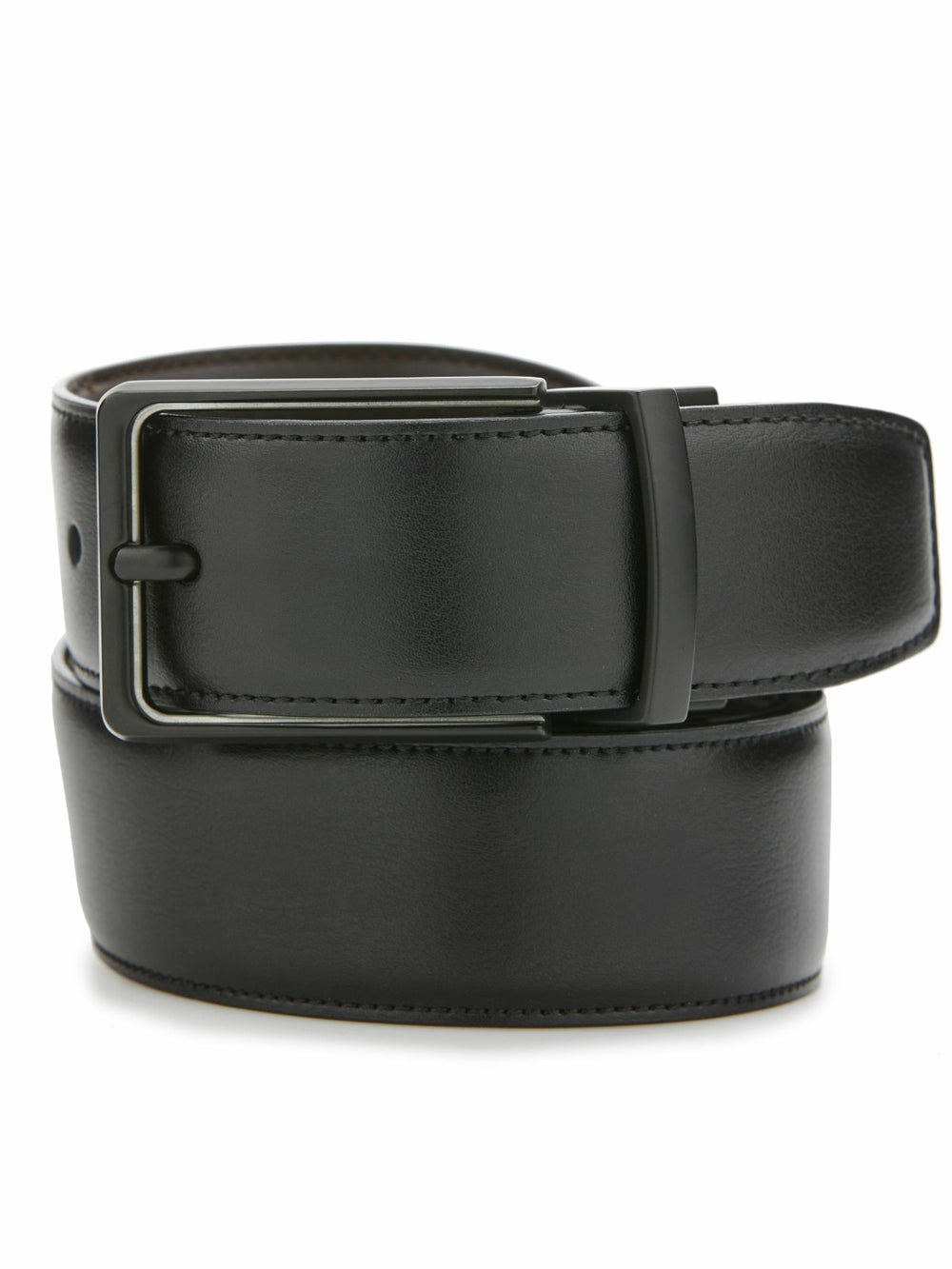 Reversible Leather Belt - Perry Ellis on sale