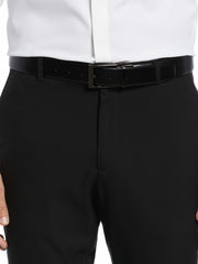 Reversible Scratch Leather Belt - Perry Ellis online