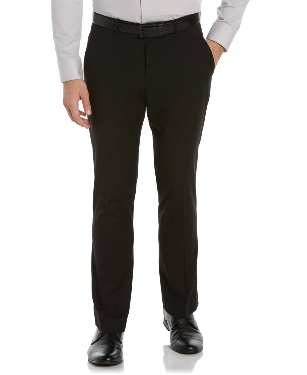 Slim Fit Stretch Active Waistband Dress Pant - Perry Ellis for sale