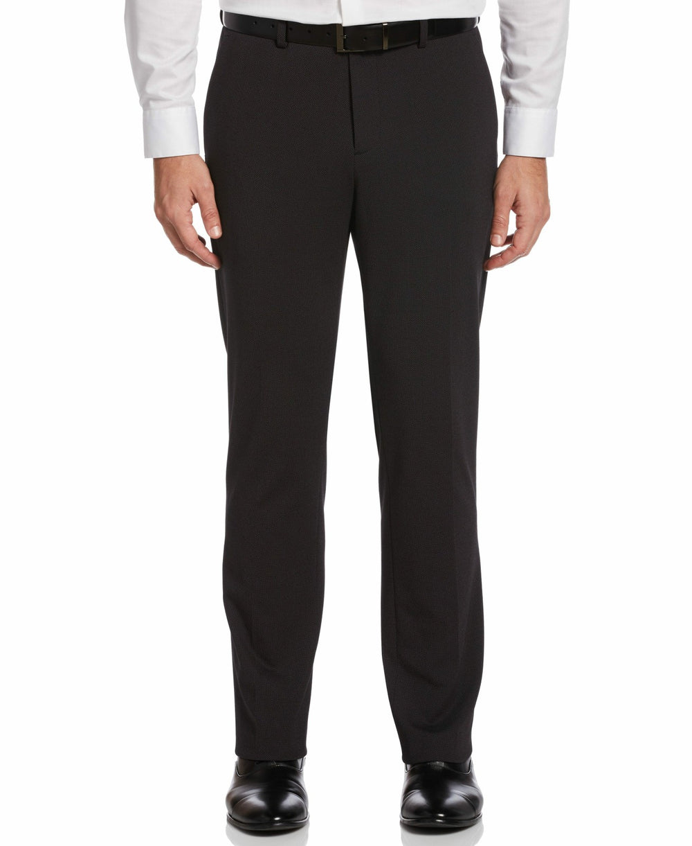 Slim Fit Pindot Stretch Knit Suit Pant - Perry Ellis discount