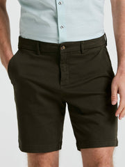 8" Flat Front Garment Dyed Short - Perry Ellis sale