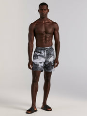 Abstract Wave Print Swim Trunk - Perry Ellis discount