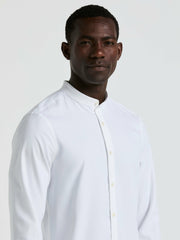 Men's Untucked Total Stretch Slim Fit Banded Collar Shirt - Perry Ellis - Perry Ellis for sale