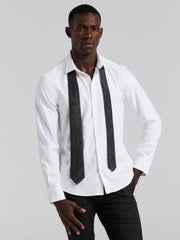 Untucked Total Stretch Slim Fit Shirt - Perry Ellis on sale