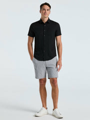 Total Stretch Slim Fit Solid Shirt - Perry Ellis online