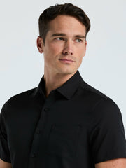 Total Stretch Slim Fit Solid Shirt - Perry Ellis online