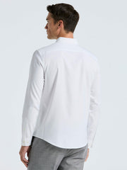Untucked Total Stretch Slim Fit Solid Shirt - Perry Ellis discount