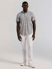 Total Stretch Heathered Shirt - Perry Ellis near me