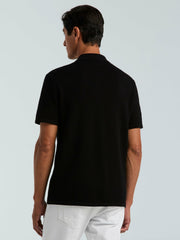 Cotton Wavy Knit Button Front Sweater - Perry Ellis US