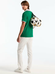 Men's Mexico Cotton Pique Polo Shirt - Perry Ellis discount