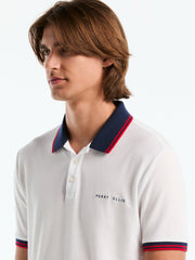 Men's USA Cotton Pique Polo Shirt - Perry Ellis US