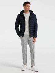 Hybrid Lightweight Puffer Jacket - Perry Ellis discount
