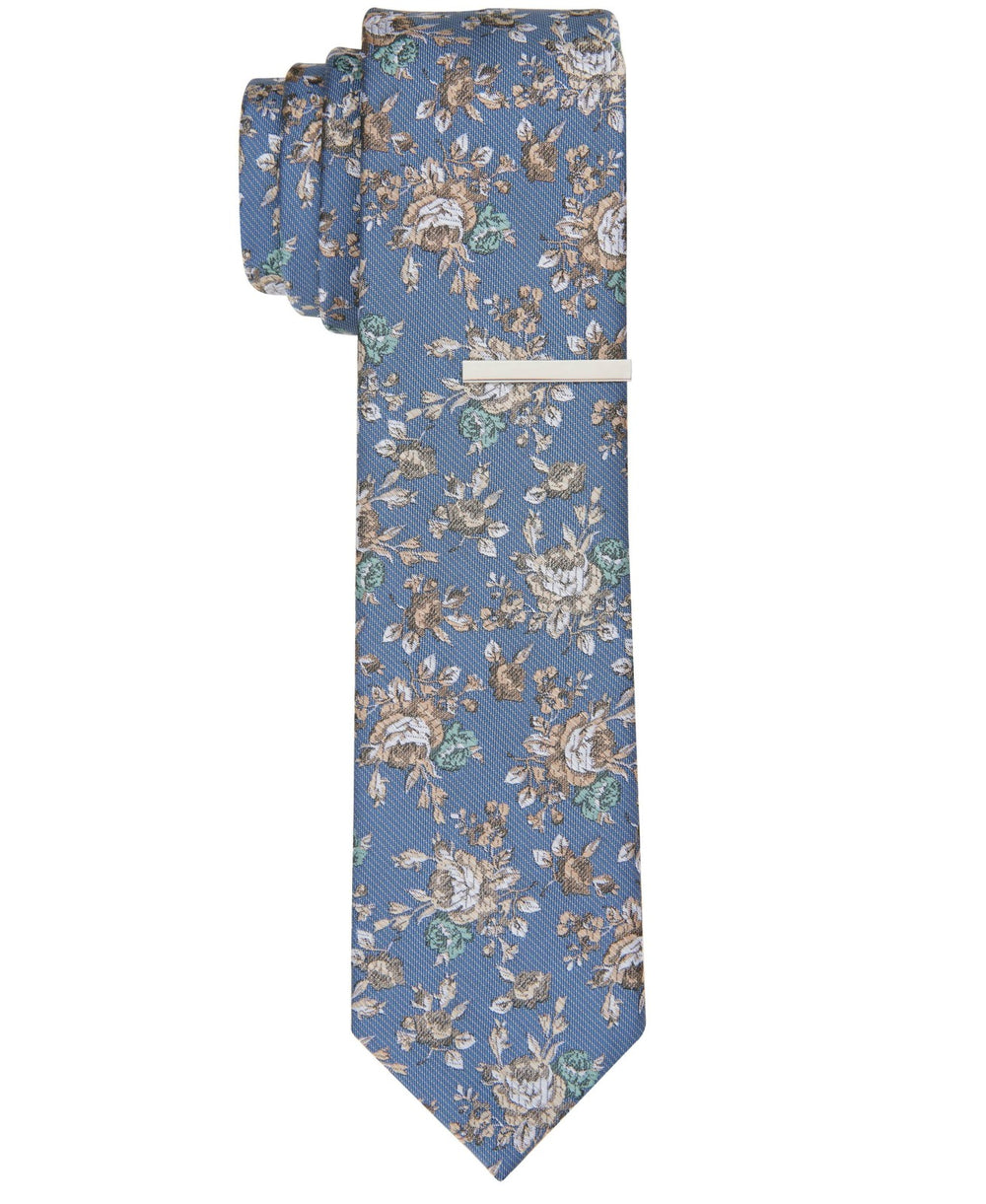 Jain Floral Tie - Perry Ellis for sale