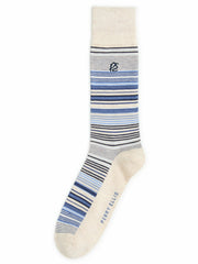 Bamboo Viscose Variegated Stripe Socks - Perry Ellis online