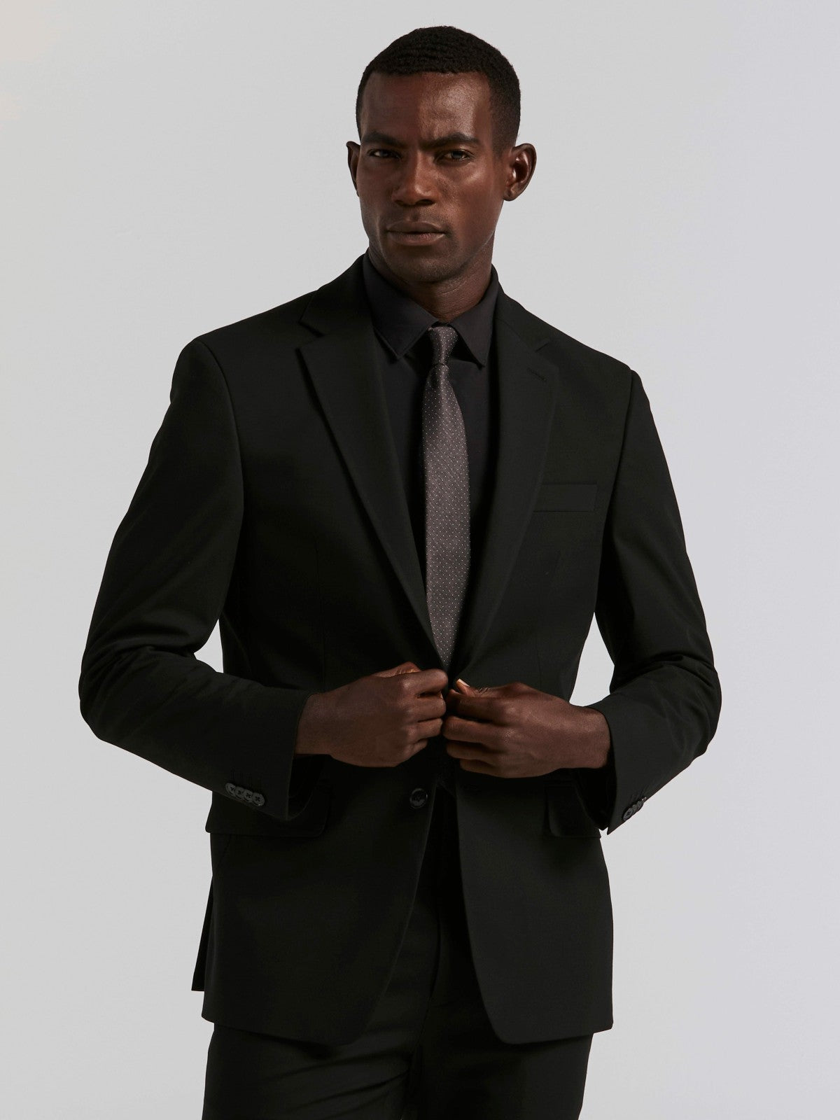Slim Fit Gabardine Suit Jacket -  Perry Ellis for sale