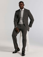 Slim Fit Gabardine Suit Jacket -  Perry Ellis for sale