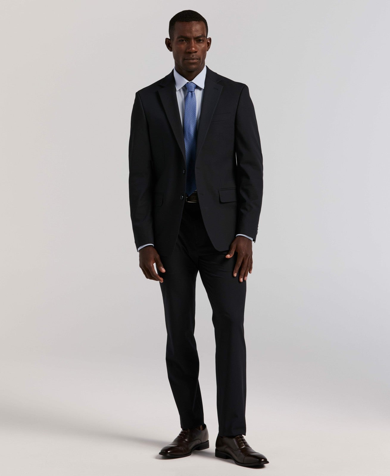 Slim Fit Gabardine Suit Jacket -  Perry Ellis for sale