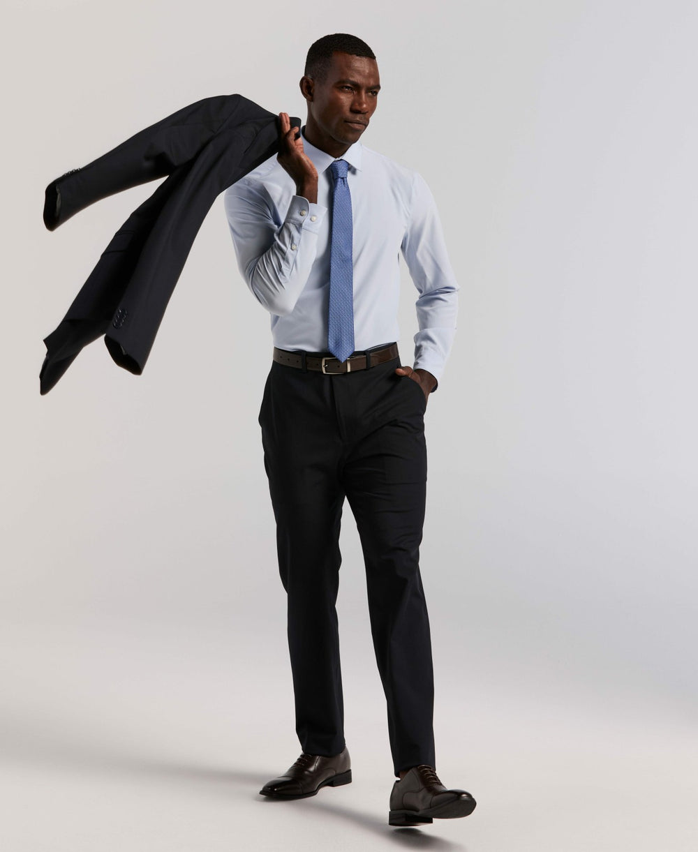 Slim Fit Gabardine Suit Jacket -  Perry Ellis for sale