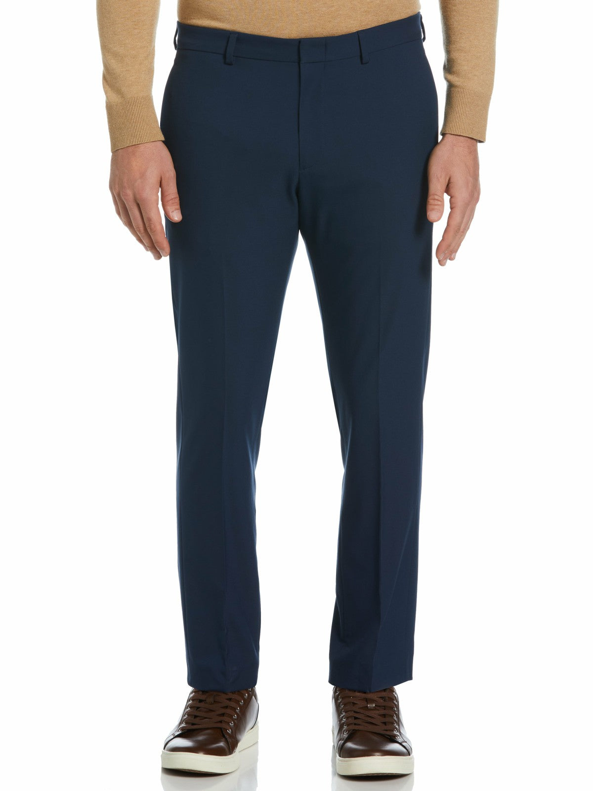 Very Slim Fit Tech Portfolio Dress Pant -  Perry Ellis on sale