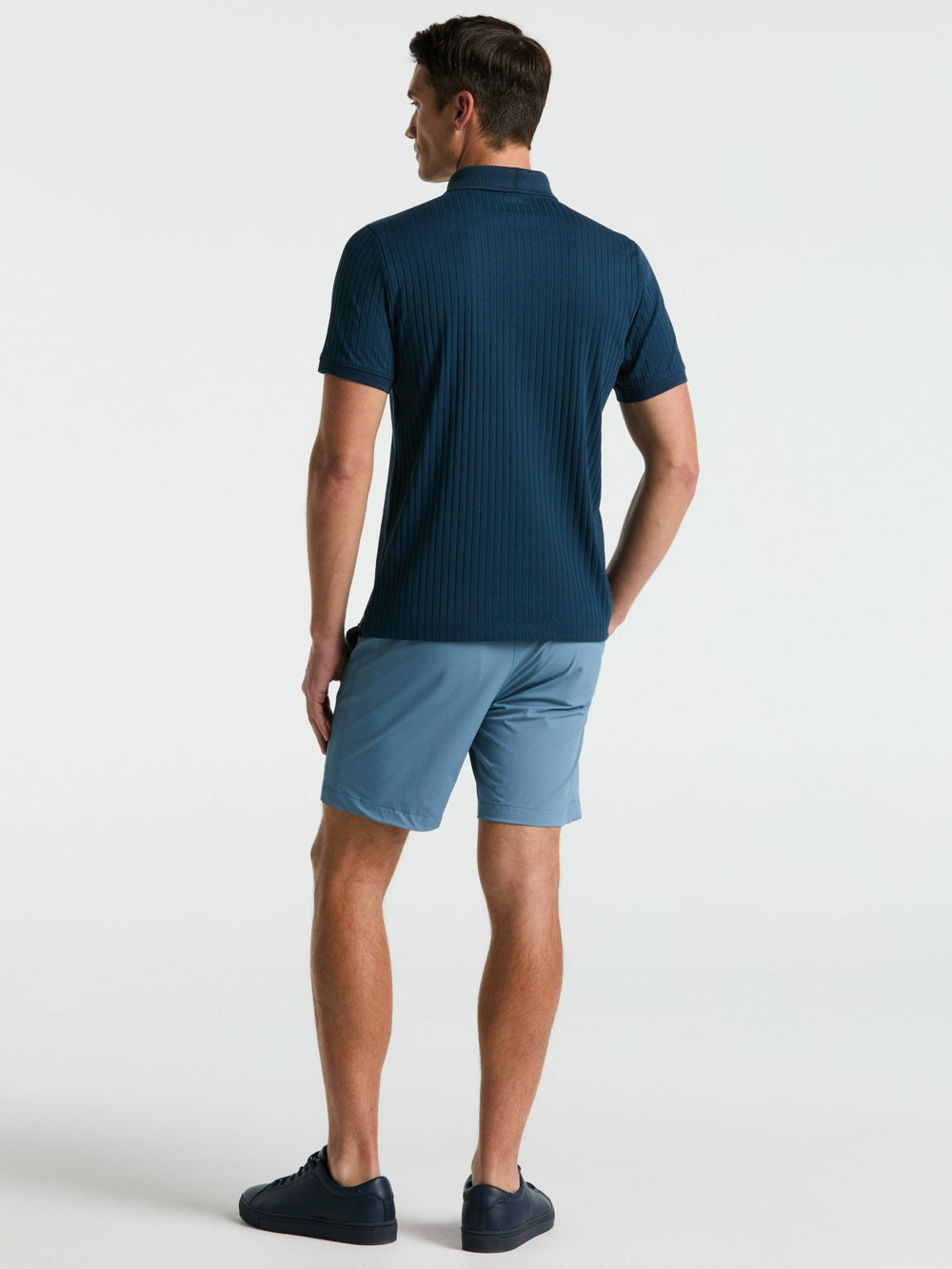 Stretch Solid Tech Short -  Perry Ellis discount