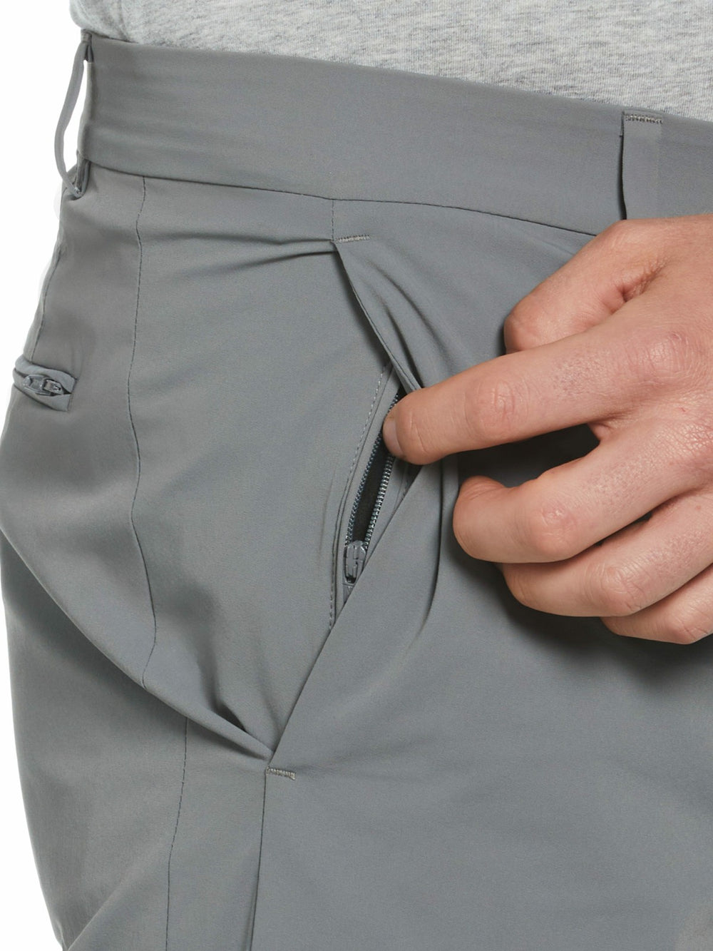 Stretch Solid Tech Short -  Perry Ellis discount