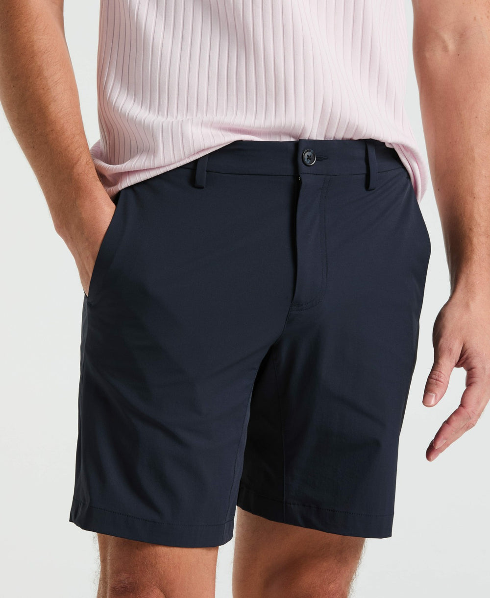 Stretch Solid Tech Short -  Perry Ellis discount