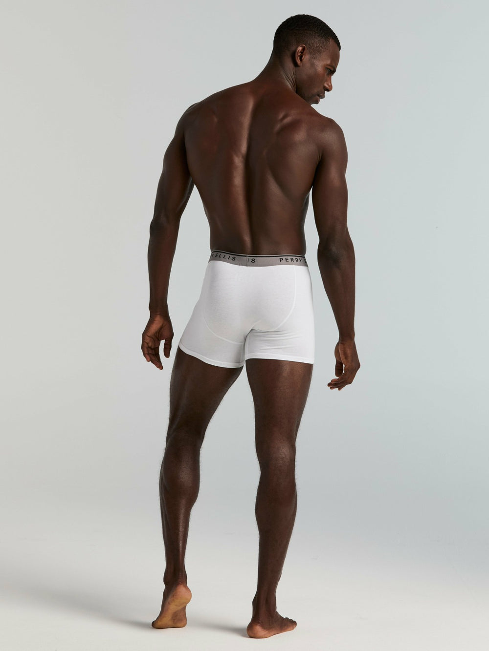 4-Pack Cotton Stretch Boxer Brief -  Perry Ellis US