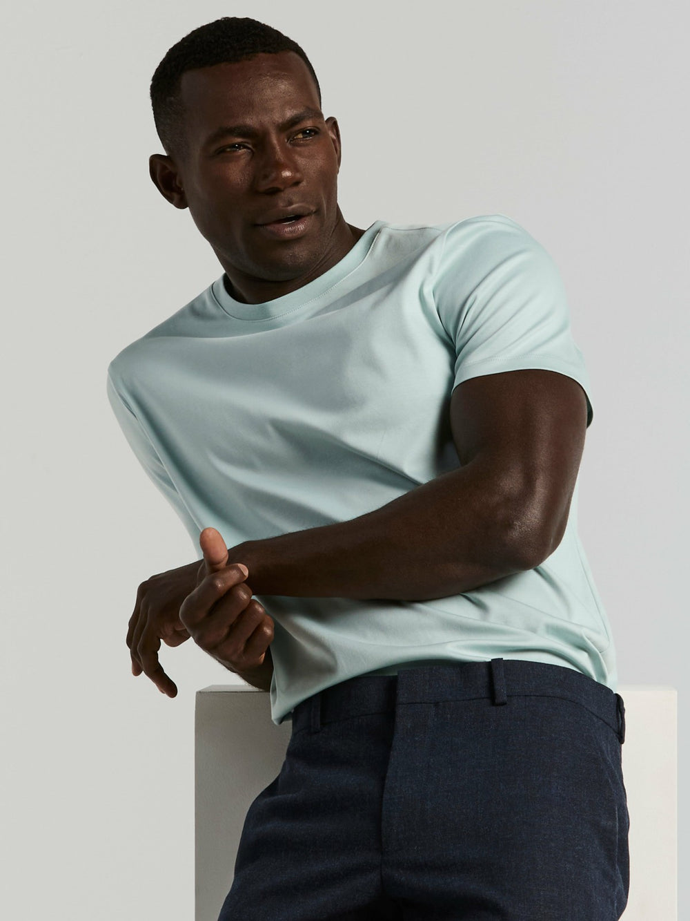 Cool Interlock Tee -  Perry Ellis sale