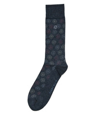Bamboo Fashion Medallion Socks -  Perry Ellis discount