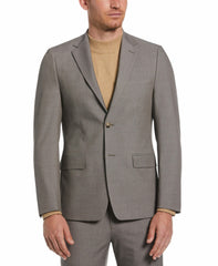 Skinny Fit Notch Lapel Iridescent Suit Jacket -  Perry Ellis US