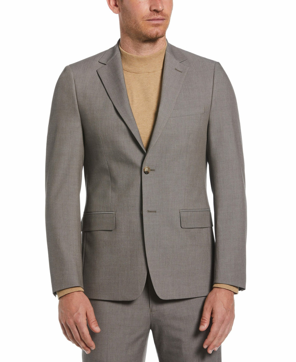 Skinny Fit Notch Lapel Iridescent Suit Jacket -  Perry Ellis US