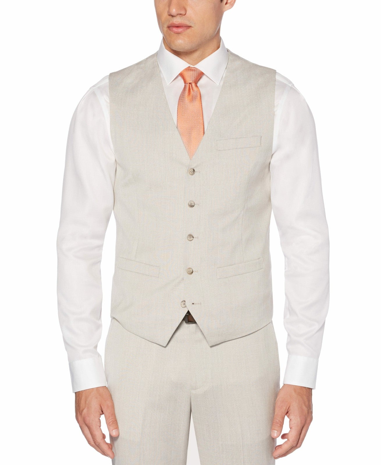Slim Stretch Suit Vest -  Perry Ellis for sale